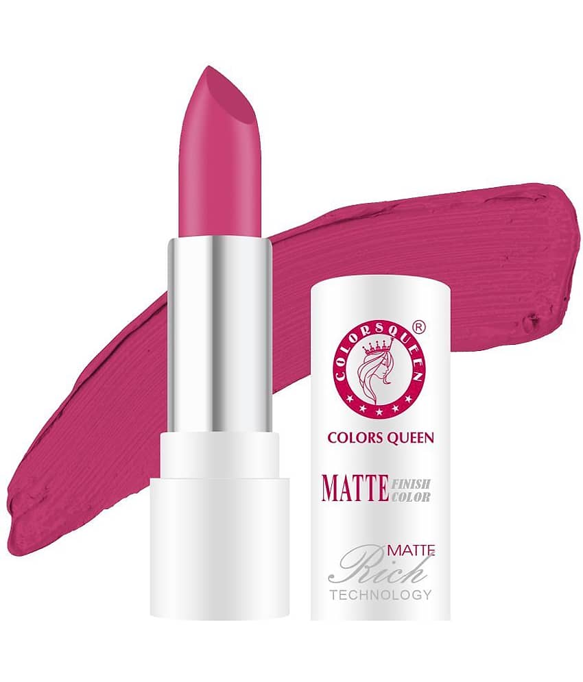 Colors Queen Rich Color Matte Finish Lisptick 3g, (Shade - 20)
