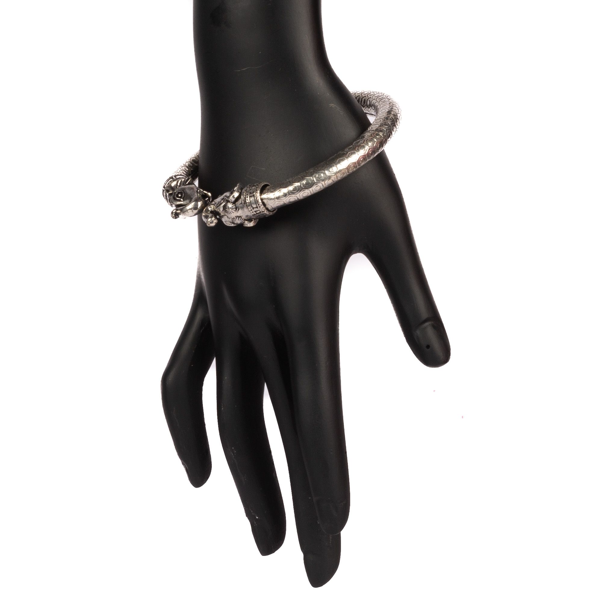 Tribal Handmade Elephant Bangle Bracelet – Traditional Ethnic Jewellery