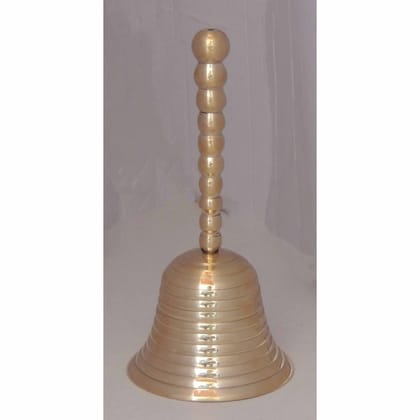 Brass Bell Polish Large, Height : 5.5 Inch (ZMAS287 E)