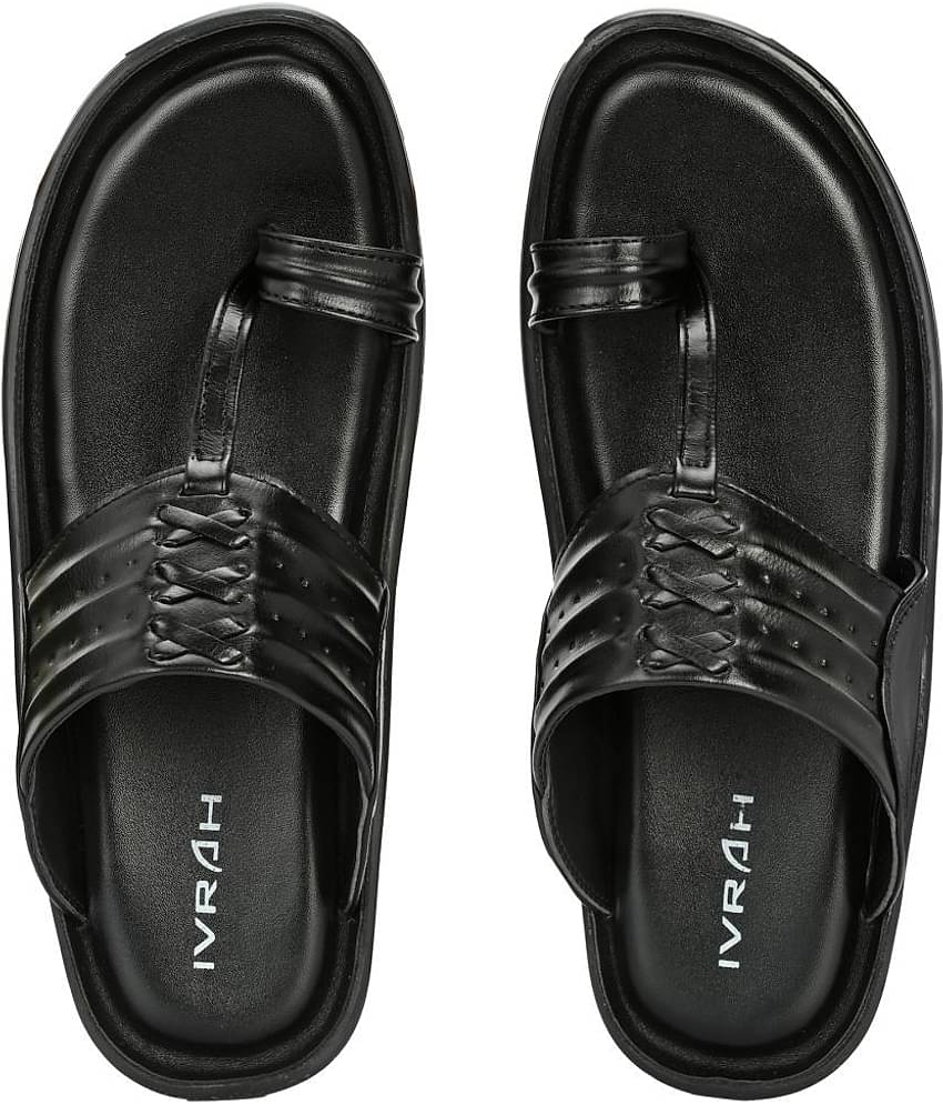 IVRAH Tan Men's Leather Slipper