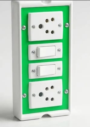 Extension Switch Board With 2 Sockets and 2 Switches (10ft Cable ) Heavy Duty Wall-mount Switch Plate for Home, Office Extension Switch Board With 2 Sockets and 2 Switches (10ft Cable ) Heavy Duty Wall-mount Switch Plate for Home, Office