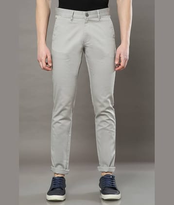 Cool Colors Light Grey Slim Chinos ( Pack of 1 )