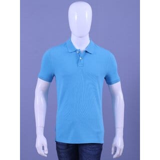 REDLINE MENS MD BLUE POLO T-SHIRTS