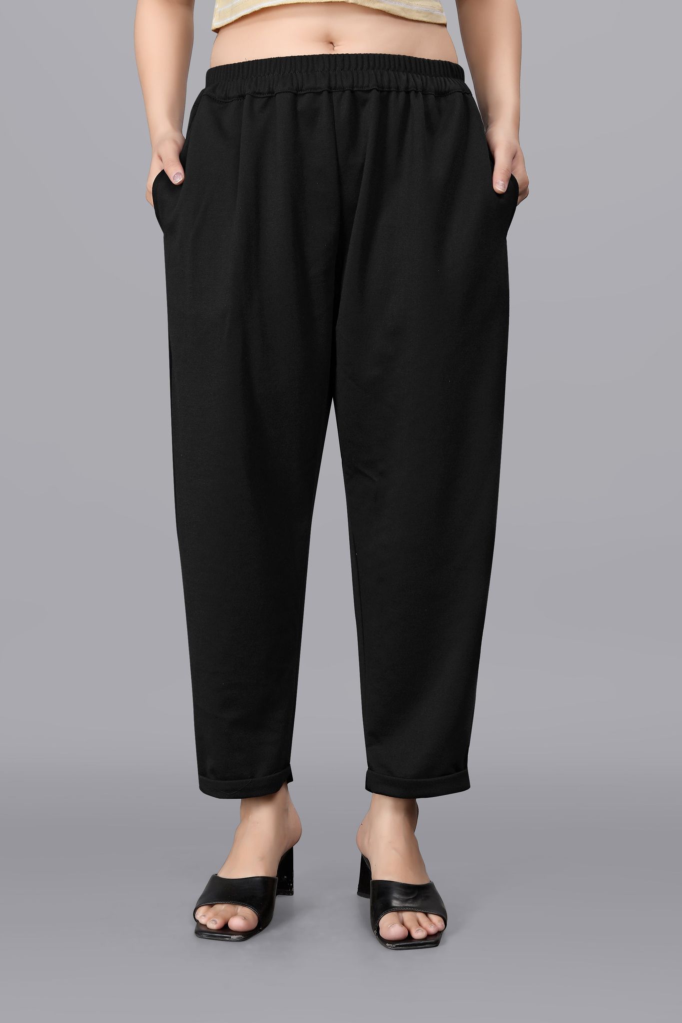 OWO THE LABEL Pant For Women (OTLPANT2004)-Small