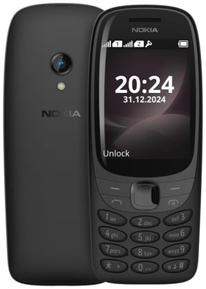 Nokia 6310 Dual SIM Keypad Phone with a 2.8 Screen, Wireless FM Radio and Rear Camera with Flash | 1 Year Replacement Guarantee | Black Nokia 6310 Dual SIM Keypad Phone with a 2.8 Screen, Wireless FM Radio and Rear Camera with Flash | 1 Year Replacement 