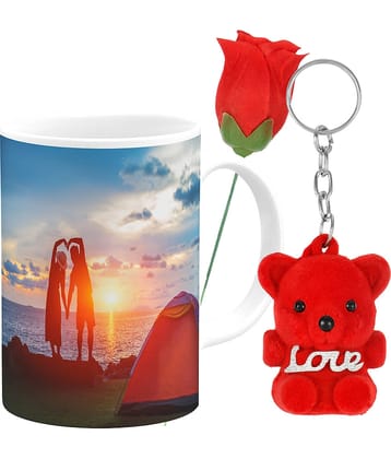 Poorak Ceramic Coffee Mug 1 Pcs 330 mL