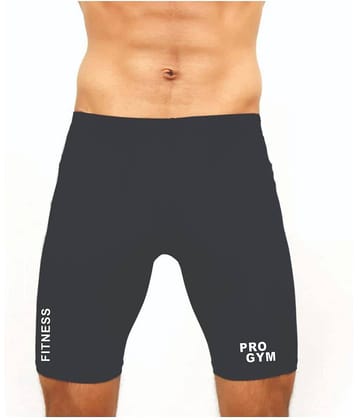 Pro Gym Men's Compression Nylon Shorts Tights