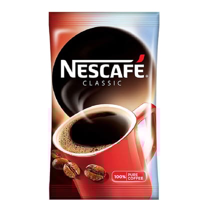 Nescafe Classic 100% Pure Instant Coffee, 50 g Pouch