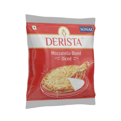 Sonai Mozzarella Blend Diced (1kg) | High-Stretch Performance | Pizza & Pasta