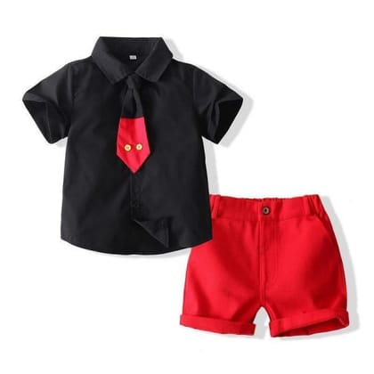 Kids Imported Summer Shirt with Shorts for Boys & Girls-1-2 Year