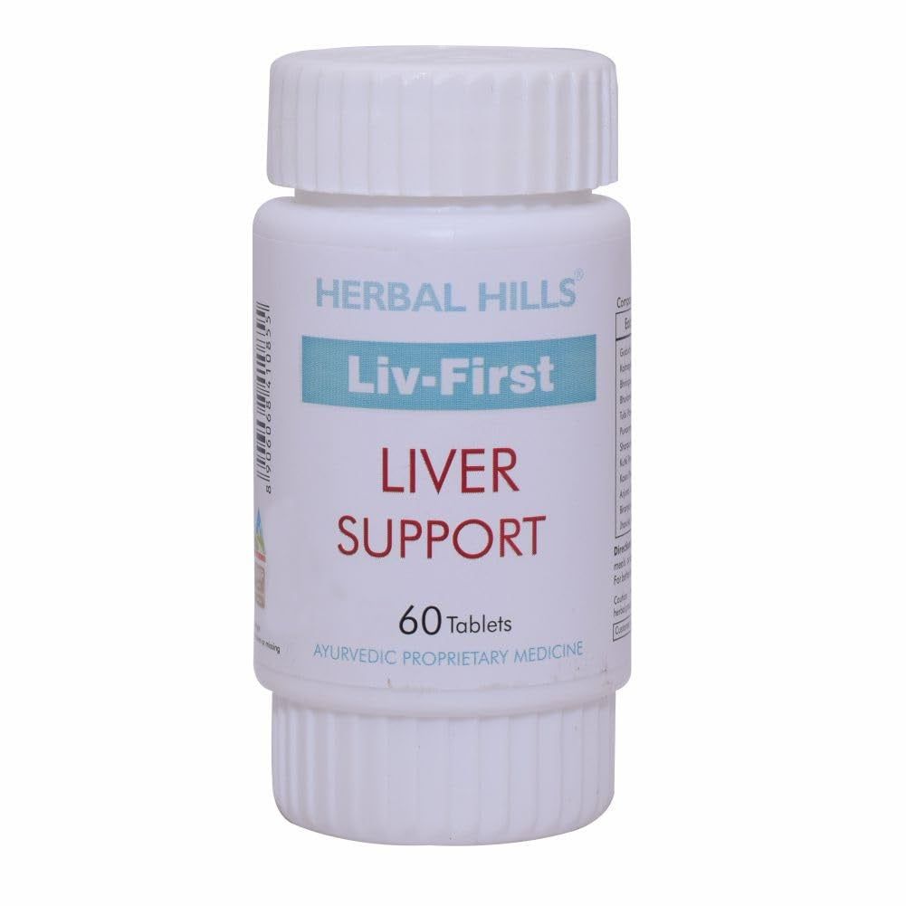 Herbal Hills LIV First Liver Support 60 Tablets