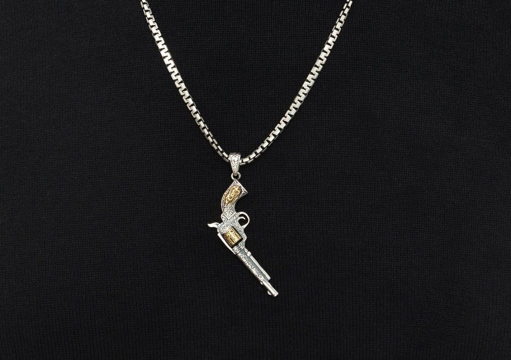 Django Revolver Pendant