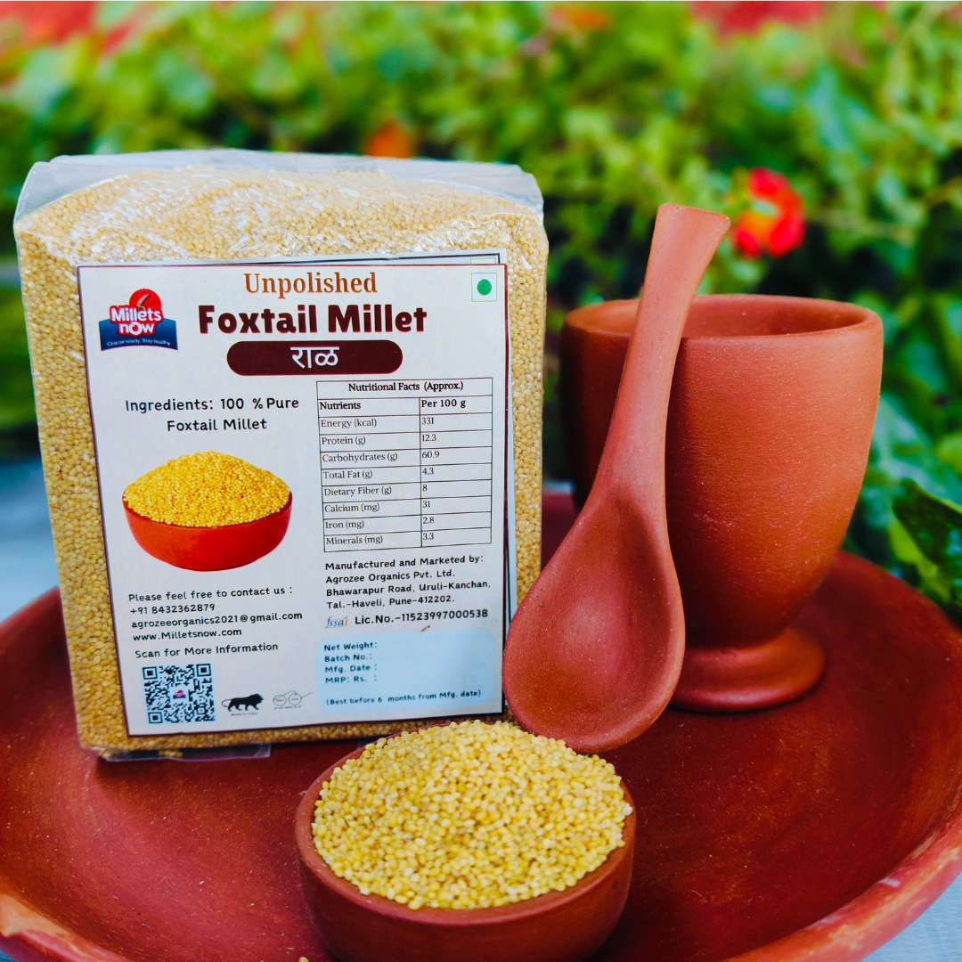 Unpolished Foxtail Millet l Rala l 1kg