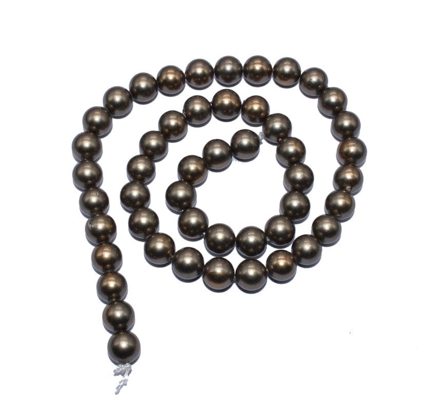 Natural Freshwater Round Pearl Oysters Loose Beads for  Craft & Jewelry Making.  FWP-059-Per String Of Approx 50 Pcs / 8 MM