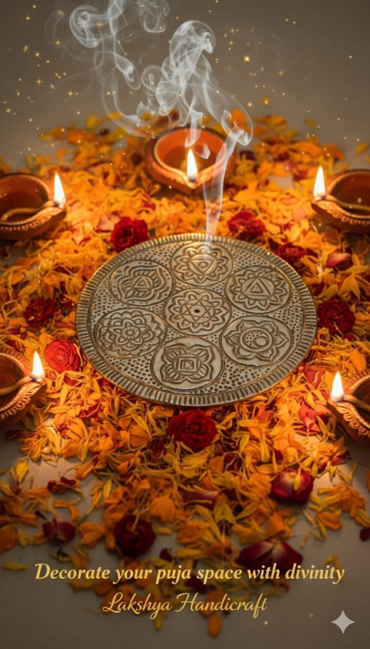 Seven chakra insence holder