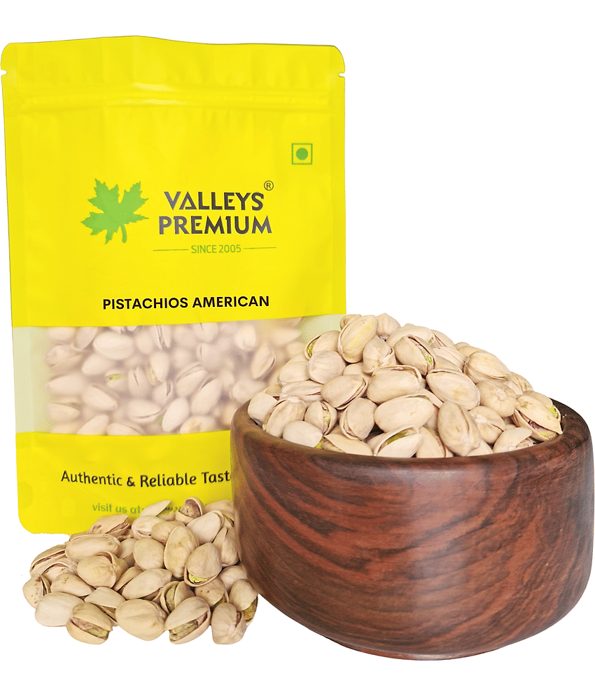 Valleys Premium American Pistachios Salted and Roasted 800 Grams (Pista)