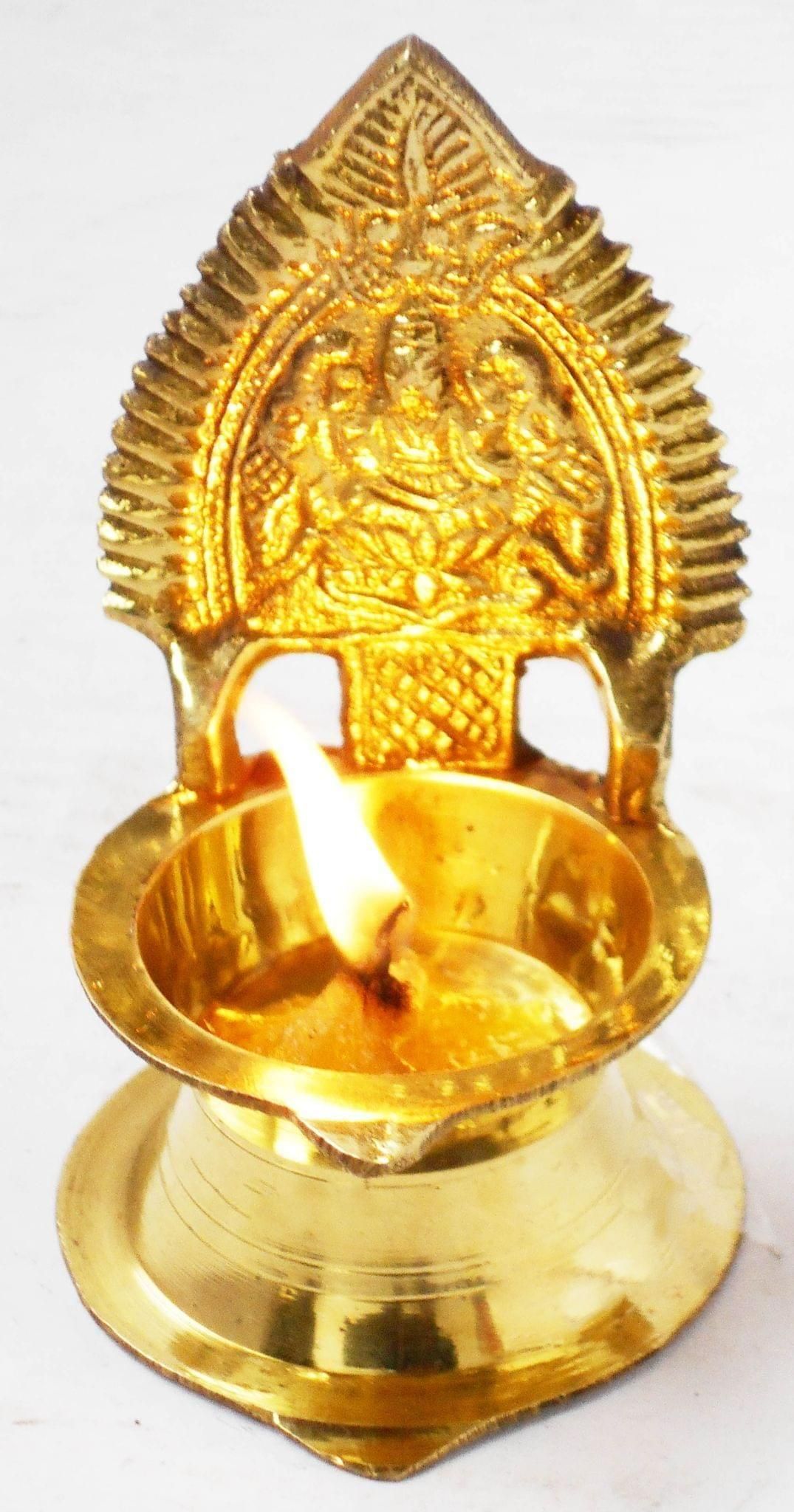 KamaKshi Deepak No.0 - 2*2*3.5 inch (Z392 C)