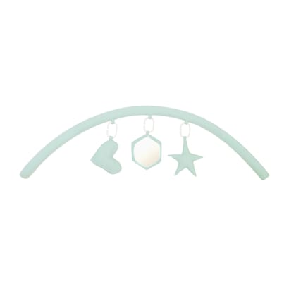 HARBOUR GREY PLAY GYM ATTACHMENT FOR NESTO PAD-MINI (0-8 MONTHS)