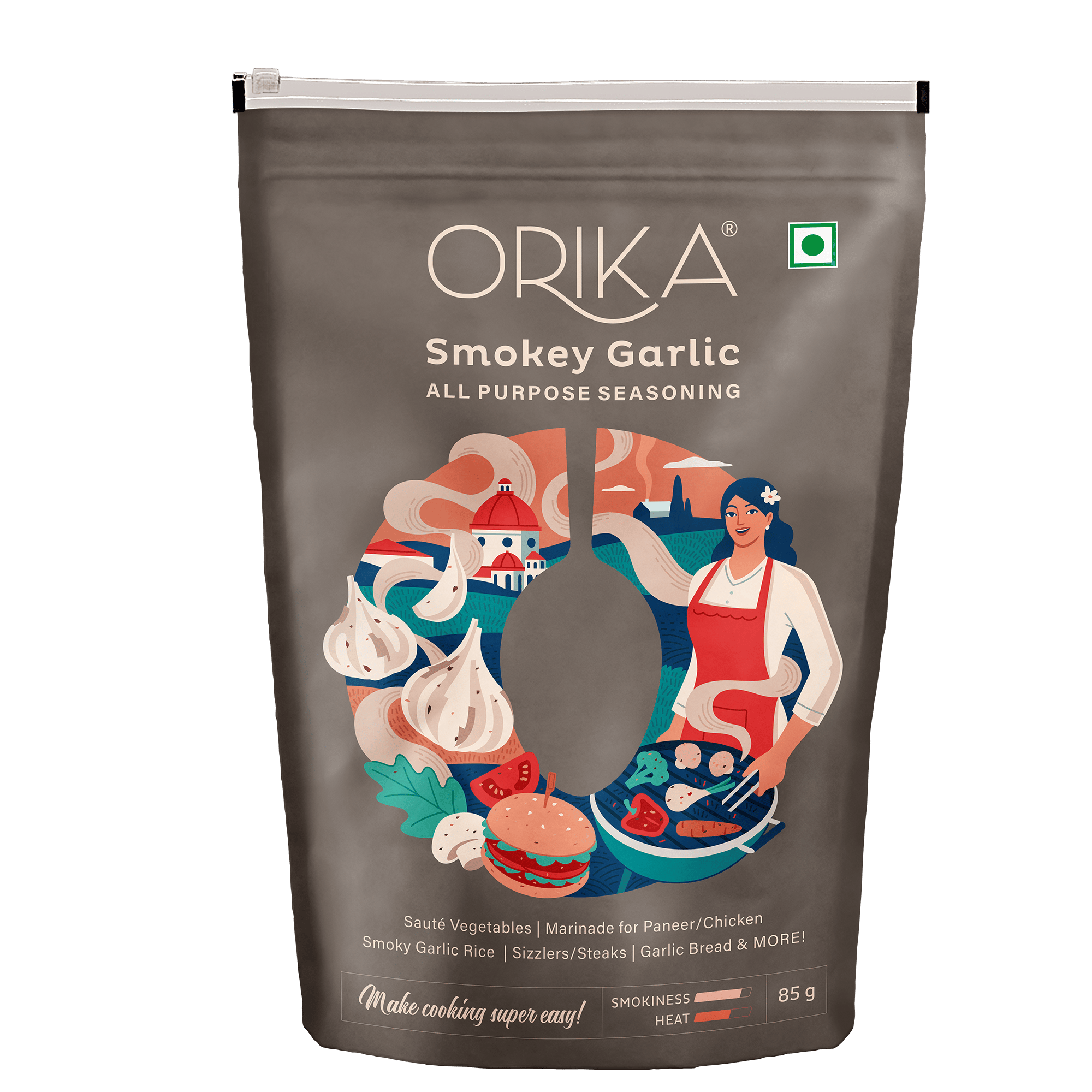 SMOKEY GARLIC MARINADE- 85G