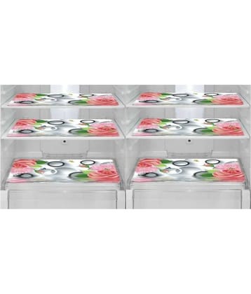 Revexo Set of 6 PVC Multi Fridge Mats