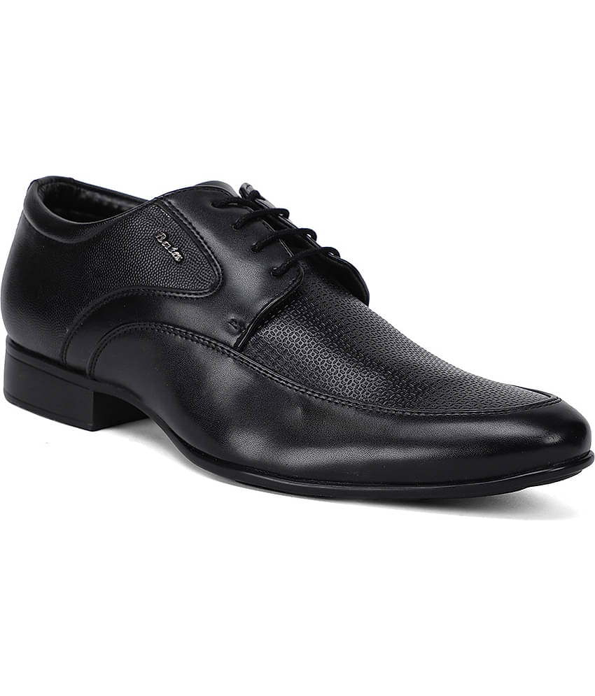 Bata Black Men's Derby Formal Shoes
