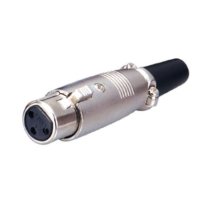 MX MX-386, 3 PIN XLR FEMALE MIC CONNECTOR IDEAL XLR CABLE, 3 PIN MICROPHONE CABLE 