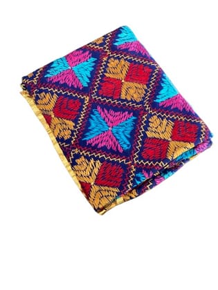 floral Phulkari Dupatta 