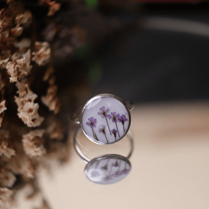 Anne's Lace Rings-Purple(white)