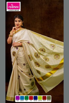 KS-1204 KASAVU SAREE 6.25 MTR