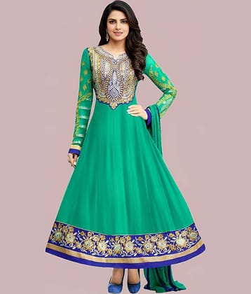 Reya Women's Georgette Semi Stitched Salwar Suit