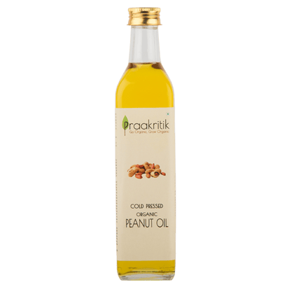 Praakritik Organic Cold Pressed Peanut Oil 500 ml