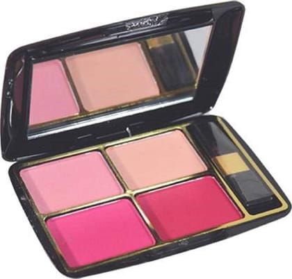 Elecsera 4 Color Blusher Kit for Face Makeup (Multicolor)