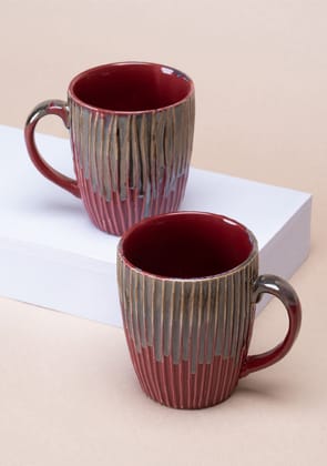 House Finch Ceramic Mugs Set-Set of 2