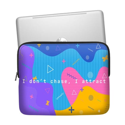 I Don't Chase, I Attract Laptop Sleeve