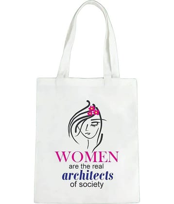 Jellify - White Shopping Bags ( 1 Pc )