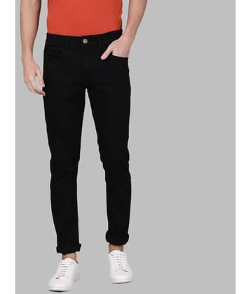 Lawson Slim Fit Cuffed Hem Men's Jeans - Black ( Pack of 1 )