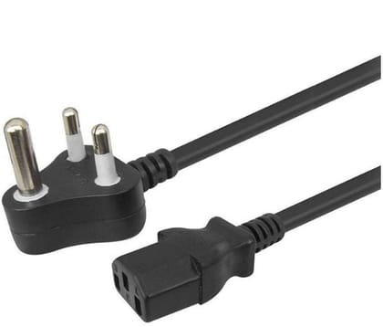 ABC (ANY BODY CAN CONNECT) 10M Black 3 Pin Desktop Power Cable with 18 AWG & 700W Heavy Duty Universal Power Cable Replacement for Charger Adapter Power Cord for Desktop / SMPS Power Supply / Monitor / Printer / Electric Kettle / TV / All Gaming Computer ABC (ANY BODY CAN CONNECT) 10M Black 3 Pin Desktop Power Cable with 18 AWG & 700W Heavy Duty Universal Power Cable Replacement for Charger Adapter Power Cord for Desktop / SMPS Power Supply / Monitor / Printer / Electric Kettle / TV / All Gaming Computer