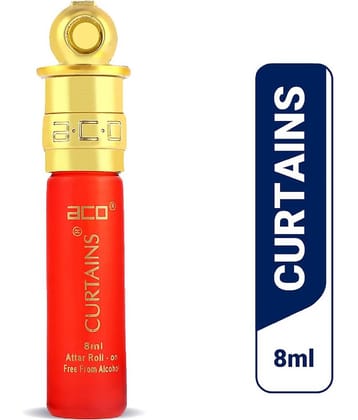 aco perfumes CURTAINS  Concentrated  Attar Roll On 8ml