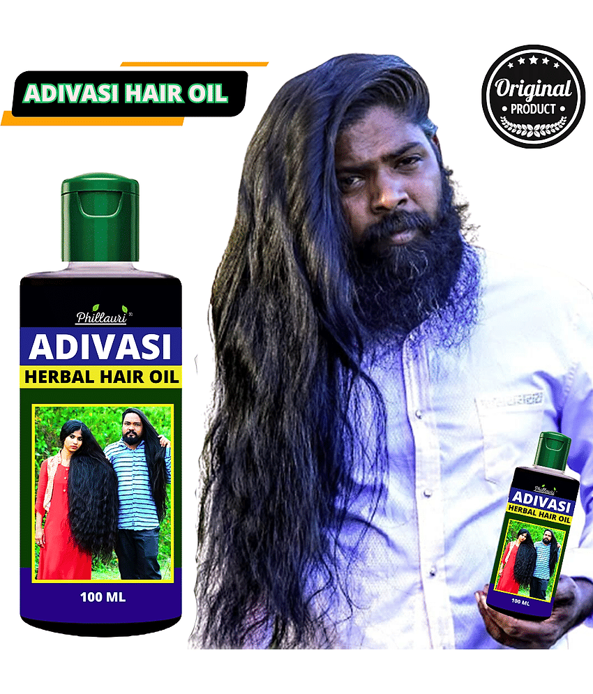 Phillauri â Adivasi Herbal Hair Oil for Anti hair fall, 100 ml (Pack of 1)