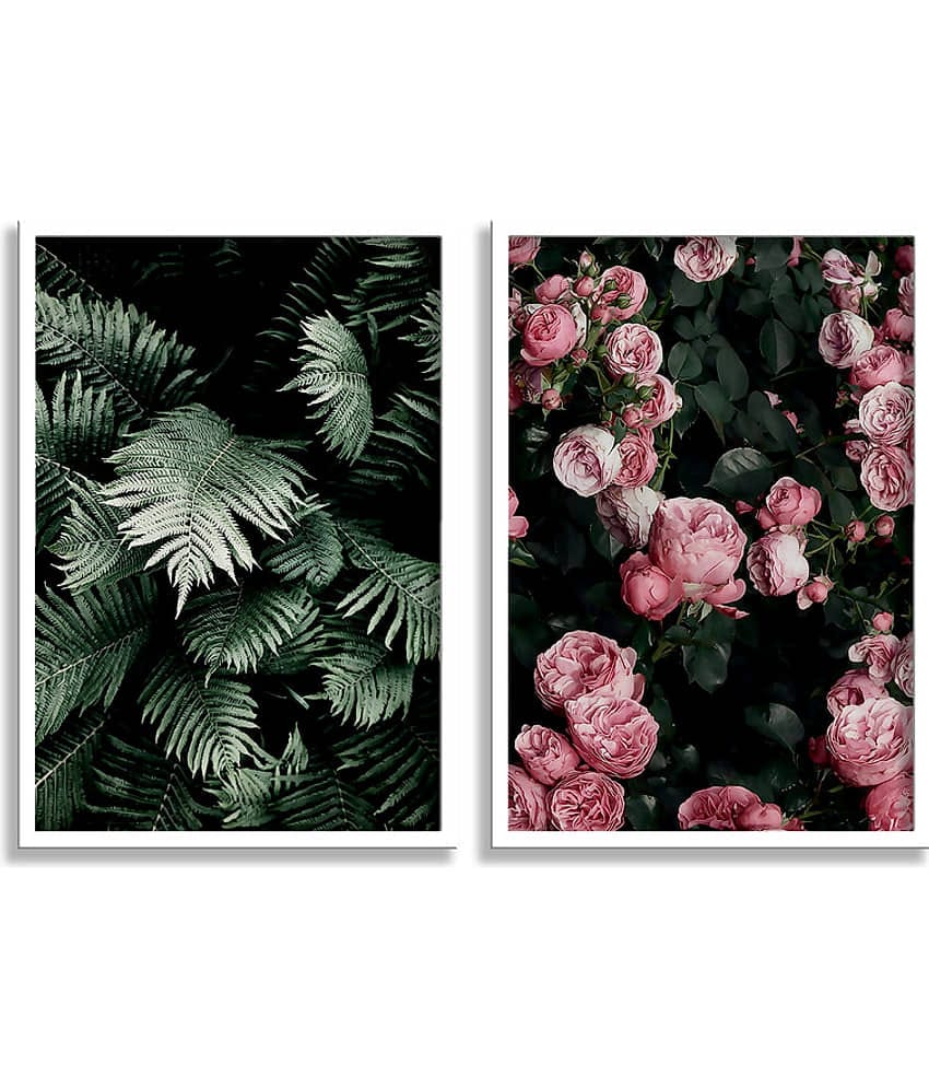 Saf - Floral Painting With Frame