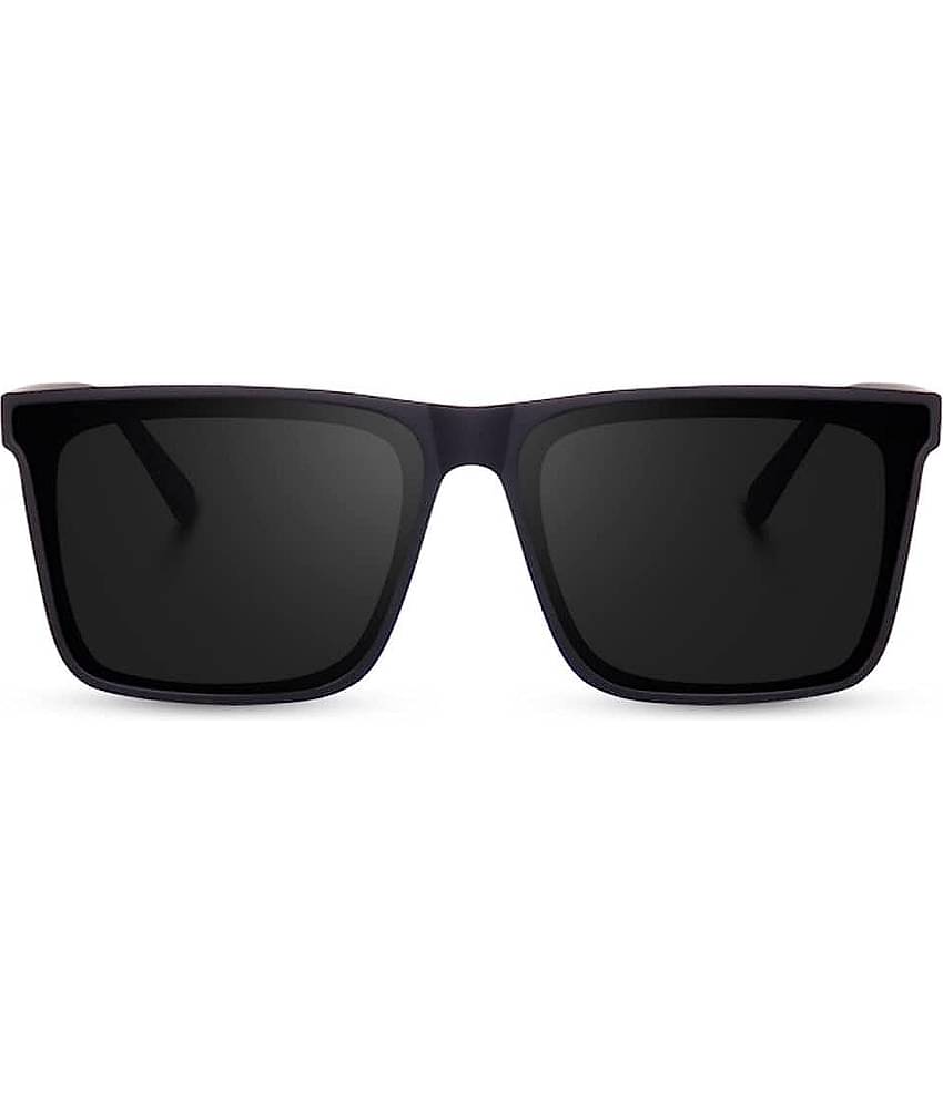 Creature Black Square Sunglasses ( Pack of 1 )
