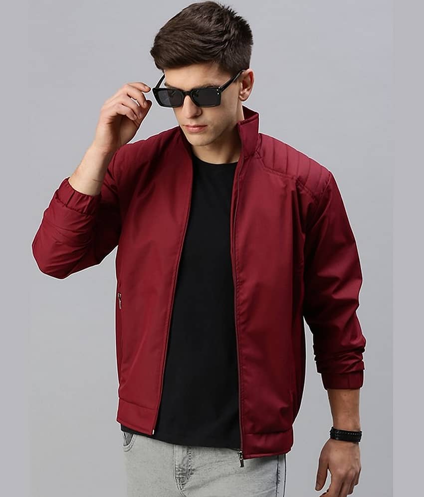 VOXATI Polyester Men's Windcheater Jacket - Blue ( Pack of 1 )