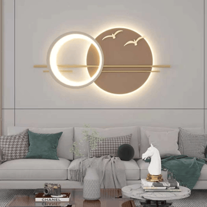 Luxury LED Wall Art 19-H: 20 | L:39 (Inch)