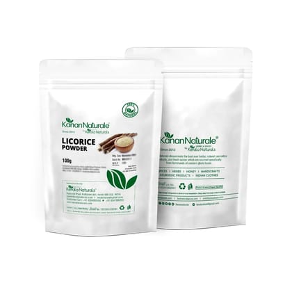 Licorice Root Powder 100 gm by Kerala Naturals Licorice Root Powder 100 gm by Kerala Naturals