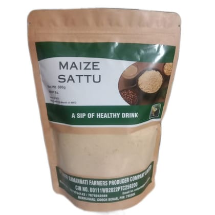 MAIZE SATTU - 500 gm - One pack of Maize Sattu