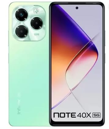 Infinix Note 40X 5G Smart Phone X6838 - Lime Green(8GB, ROM 256GB), 17.22 cm (6.78 inch) Full HD+ Display