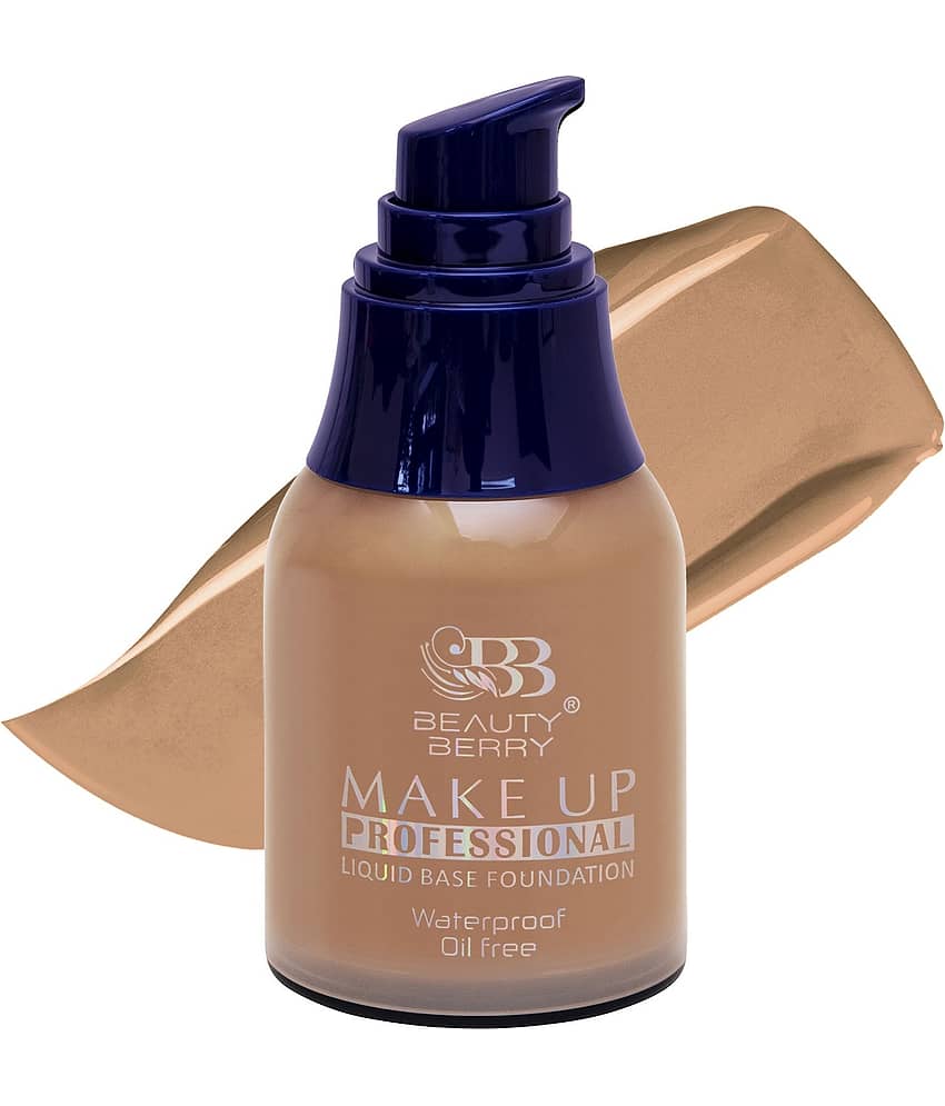 Beauty Berry Professional Make up Liquid Foundation Oil Free & Waterproof Fair 35g (Shade - 03)