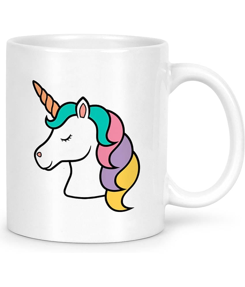 Idream Quote Printed Ceramic Coffee Mug 1 Pcs 330 mL