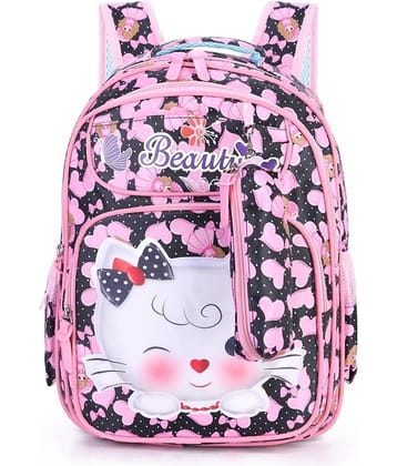 Tinytot 30 Ltrs Black School Bag for Boys & Girls