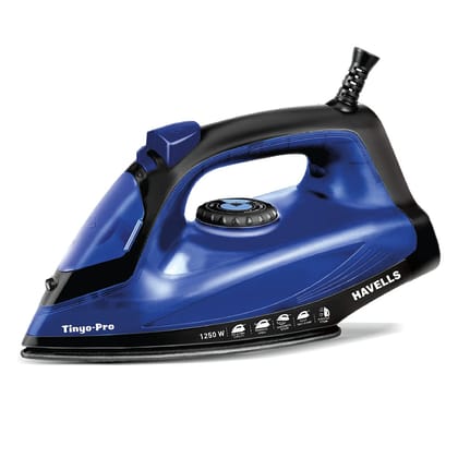 Havells Tinyo Pro 1250-Watt Steam Iron Blue